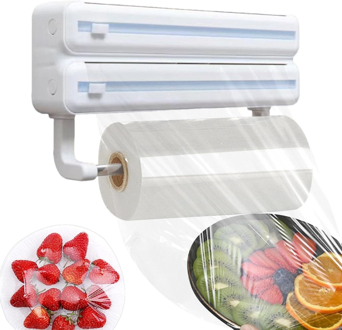 3in1 Wall Mount Kitchen Triple Layer Dispenser