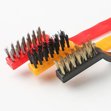 3Pcs Wire Nylon/Brass/Stainless Steel Brush