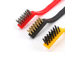 3Pcs Wire Nylon/Brass/Stainless Steel Brush