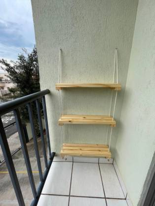 3Tier Hanging Planter Stand Pot Stand for Patio Living Room Balcony Garden Decor Plant Container Set