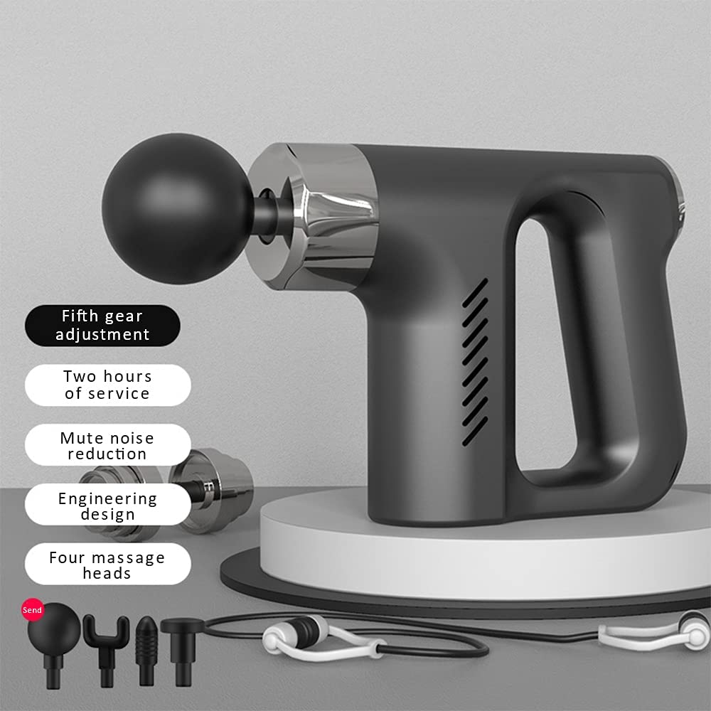 4 Massage Heads Change Fascial Gun Massager