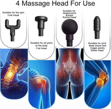 4 Massage Heads Change Fascial Gun Massager