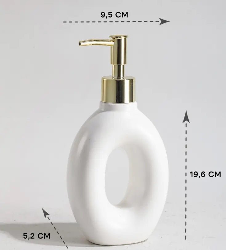 4-Piece Ceramic Bathroom Accessory Set