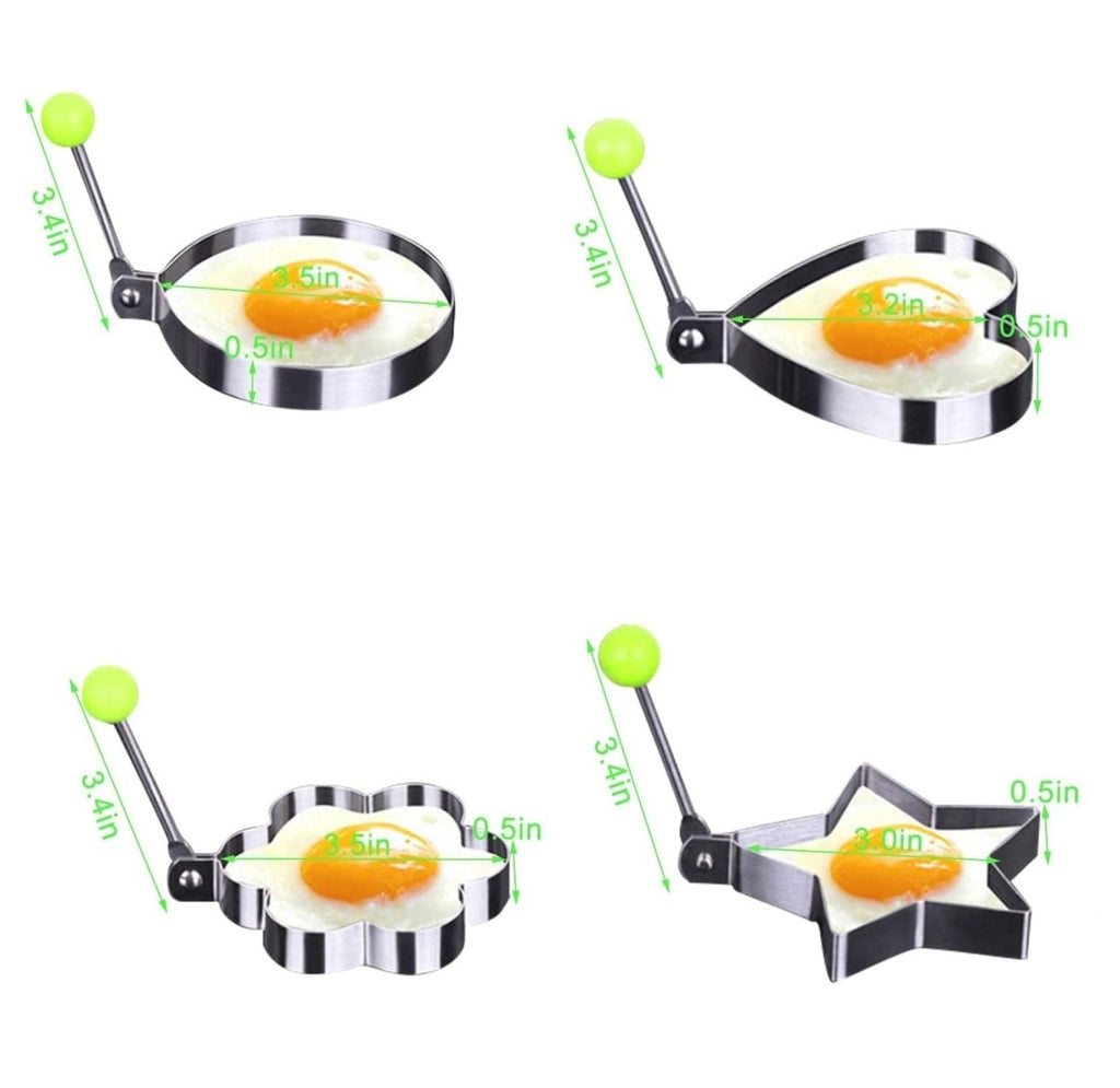 4 Piece's Set Eggs Mold