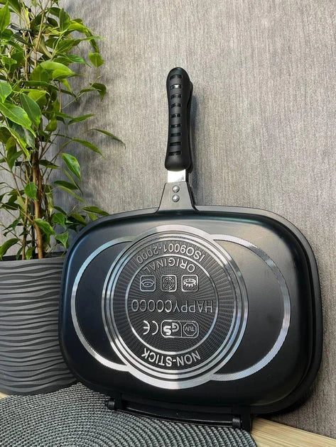 Double Sided Non-Stick Grill Pan – BBQ & Pressure Cooking Pan | 32cm, 36cm, 40cm