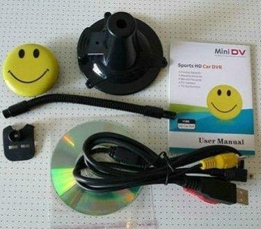 Smiley Shaped Car DVR/ Dash Cam