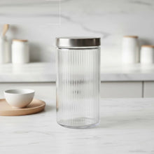Clear Glass Storage Jar – Airtight Kitchen Jar