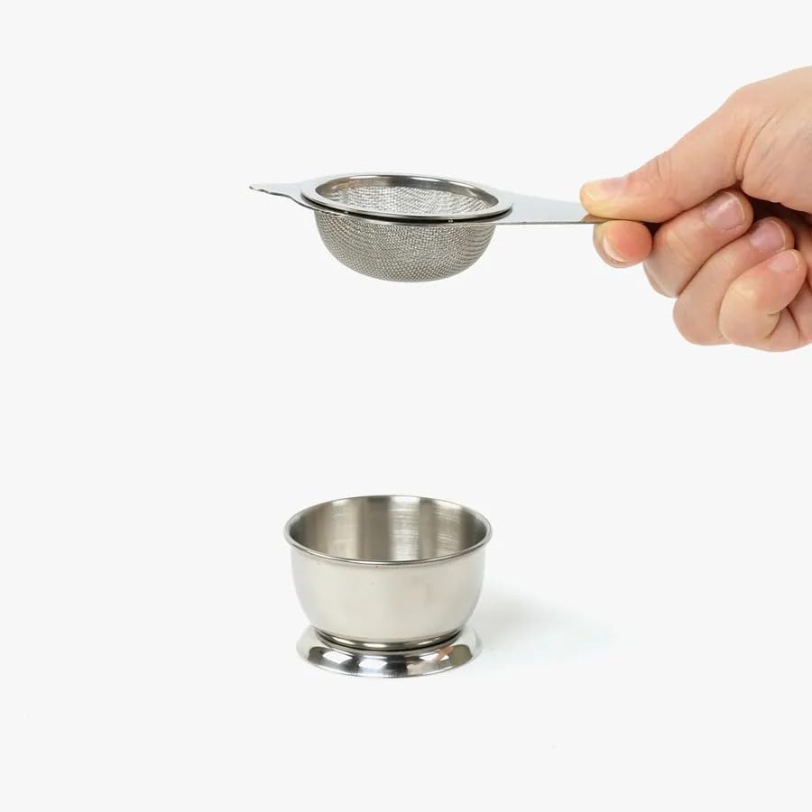 Stainless Steel Tea Strainer Fine Mesh Funnel – 2 & 3 Inch