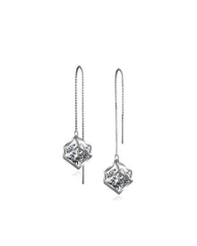 Silver Alloy Earrings for Women