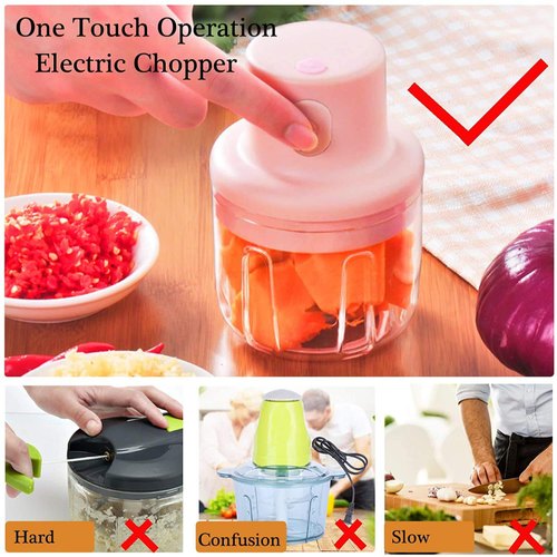 250 ML Mini Electric Garlic Chopper