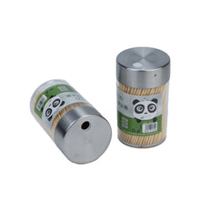 450 PCs Bamboo Toothpicks with Refillable Dispenser