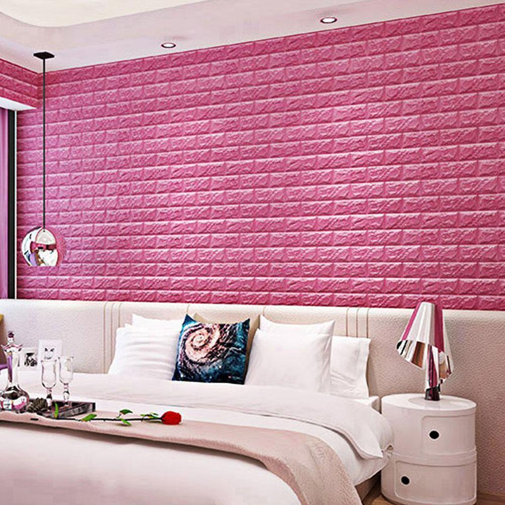 Pack of 4 - 3D Brick Wall Stickers