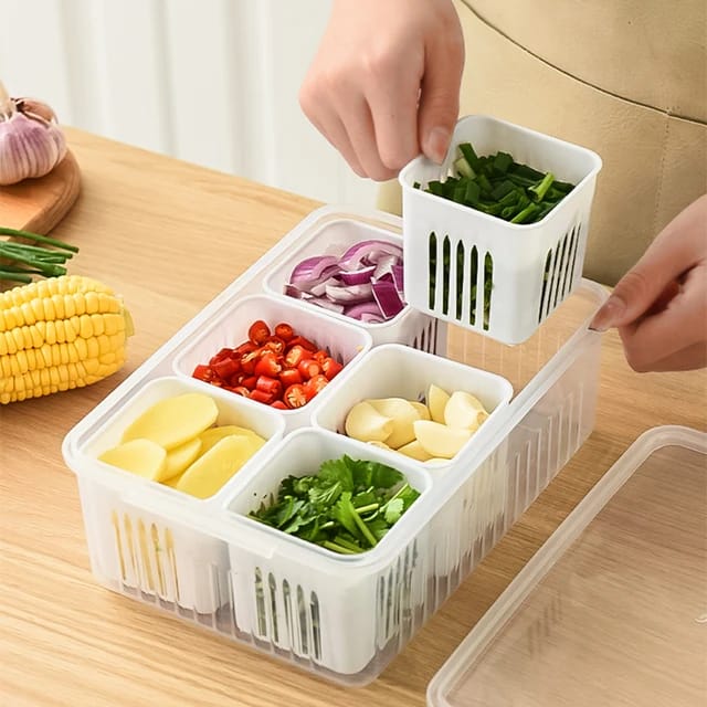 Modern Fridge Storage Boxes, Kitchen Organizer