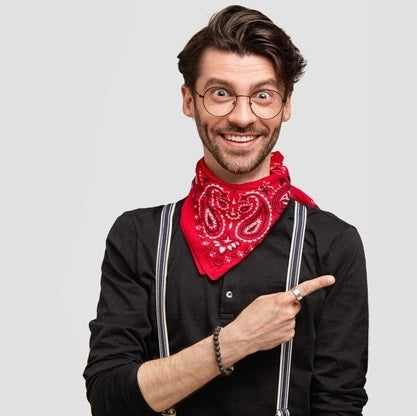 Paisley Printed Ethnic Style Unisex Bandana Headband