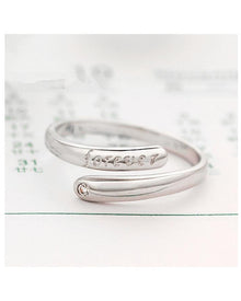 Silver Plated Shiny Beautiful Ring for Women
