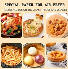 50Pcs - Disposable Baking Papers For Air Fryer