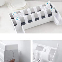 4-in-1 Wall Mounted Kitchen Paper Roll Dispenser – Cling Film, Foil & Paper Towel Holder