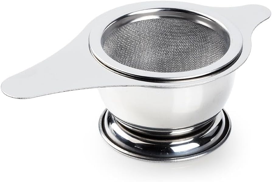 Stainless Steel Tea Strainer Fine Mesh Funnel – 2 & 3 Inch