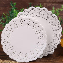 Pack of 100 - Disposable Food Grade Round Paper Doilies