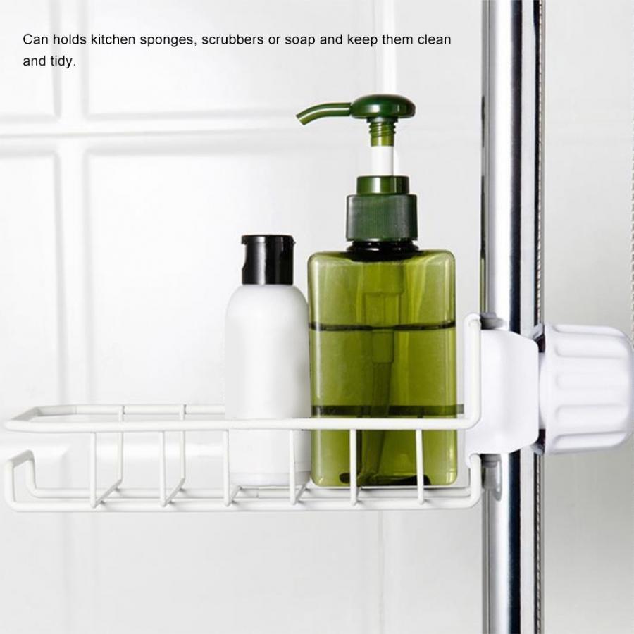 Sink Faucet Sponge Holder Sink Caddy Organizer