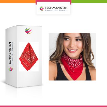 Paisley Hair Bandana Headband for Women