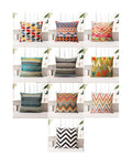 Pack of 10 - Ethnic Design Cushions Cover Without Filling - Multicolor