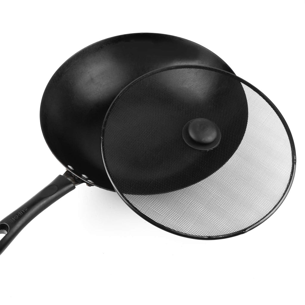 Steel Mesh Splatter Screen - Frying Pan Cover
