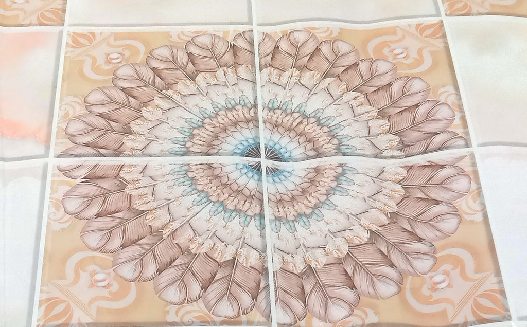 60cm x 200cm Roll - Random Design Tile Stickers Pattern Oil Proof Kitchen Wall Sticker Wallpaper Bathroom Home Waterproof Self Adhesive Wallpaper Wall Sticker Tile Sticker