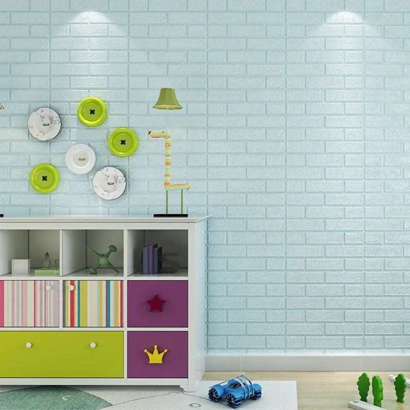 5mm Thickness 3D Brick Wall Sticker