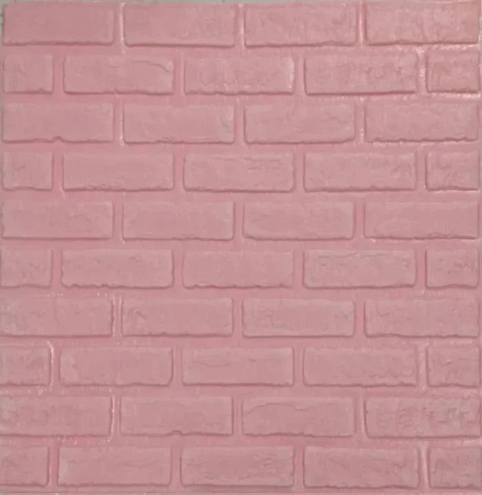 5mm Thickness 3D Brick Wall Sticker