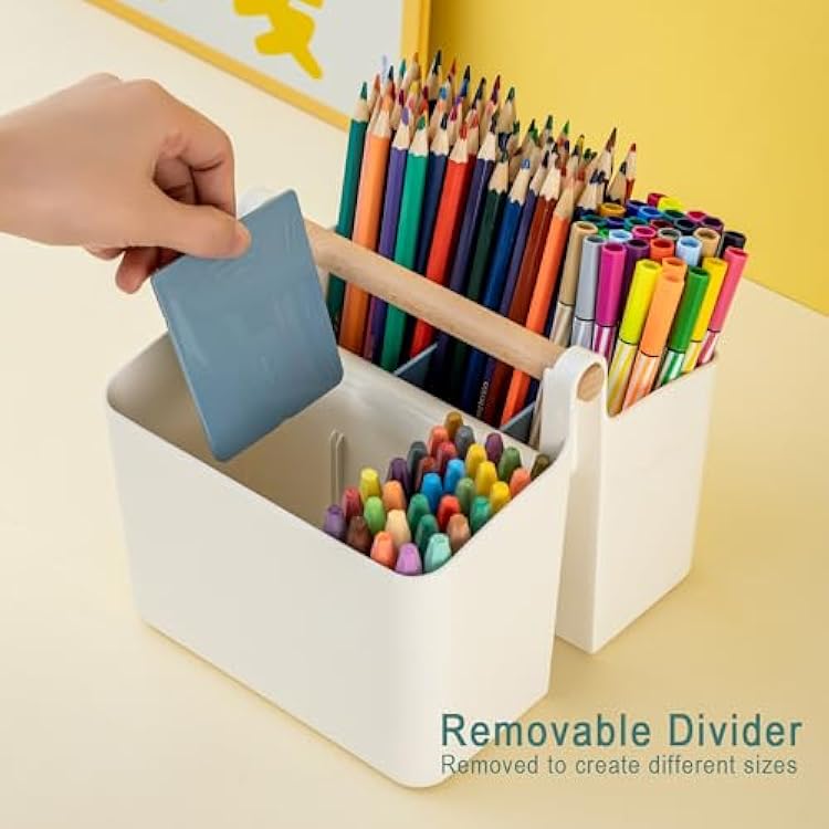 6 Compartments Organizers Caddy with Handle