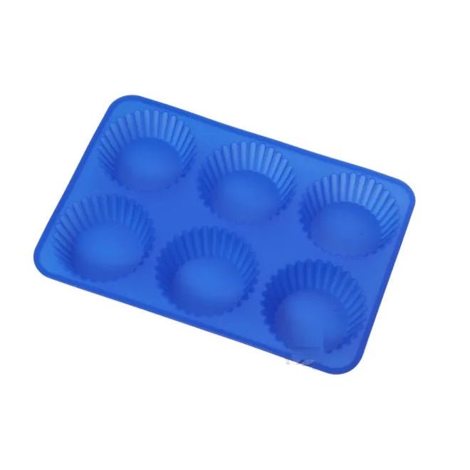 6 Grids Silicon Cupcake Mold