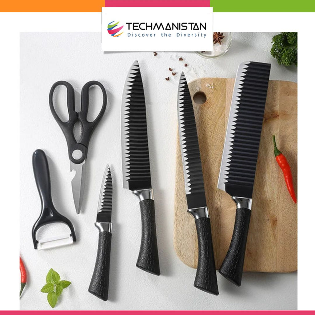 6 Piece's Knife Set