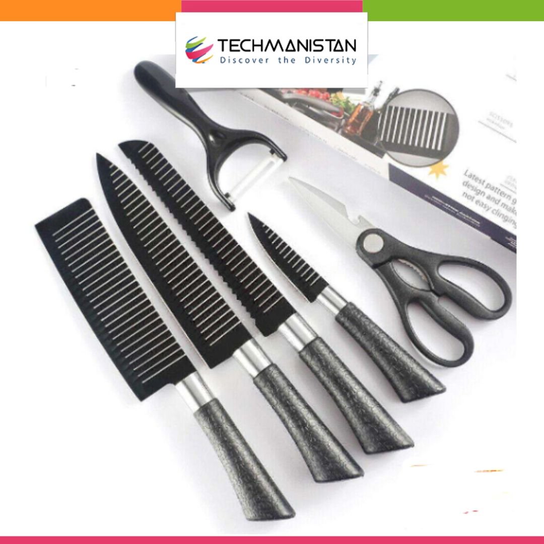 6 Piece's Knife Set