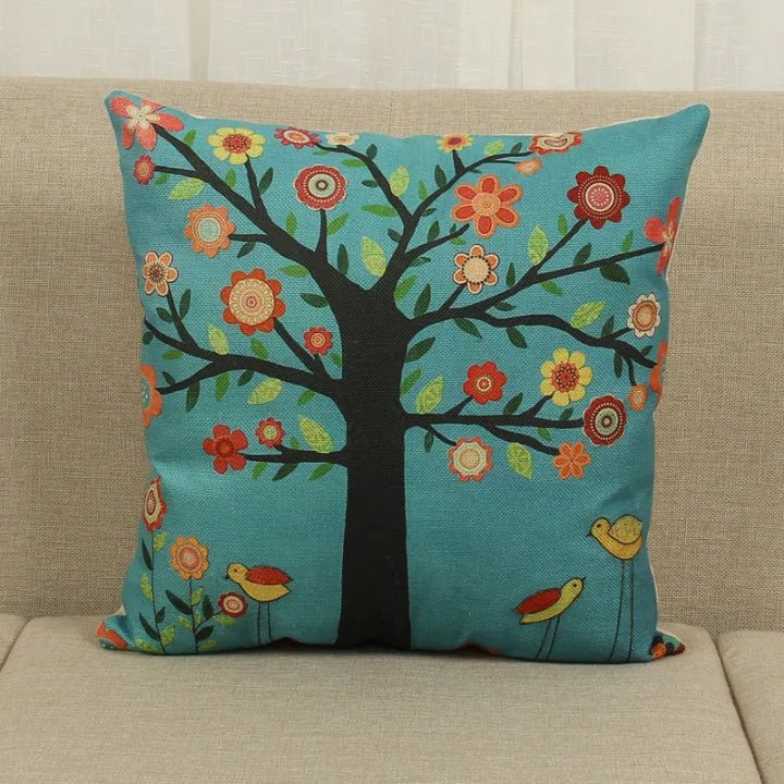 6 Piece's Nature inspired Sofa Cushion Covers