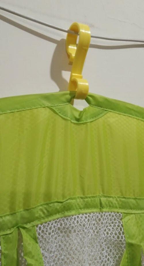 6 Pockets Hanging Mesh Wardrobe Storage Organizer