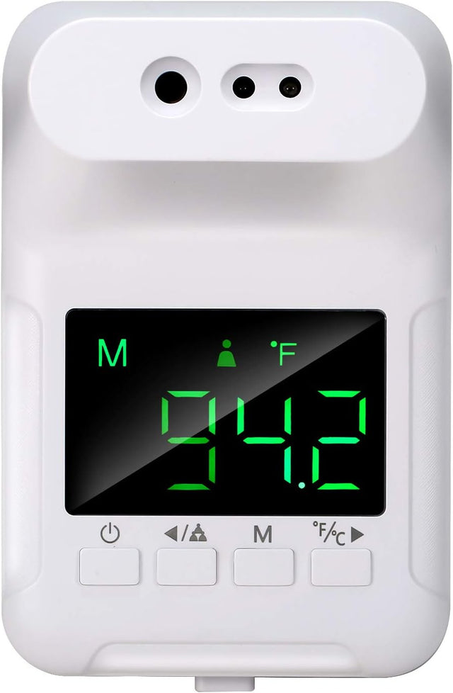 Wall-Mounted Non-Contact Infrared Thermometer Counter °C/°F