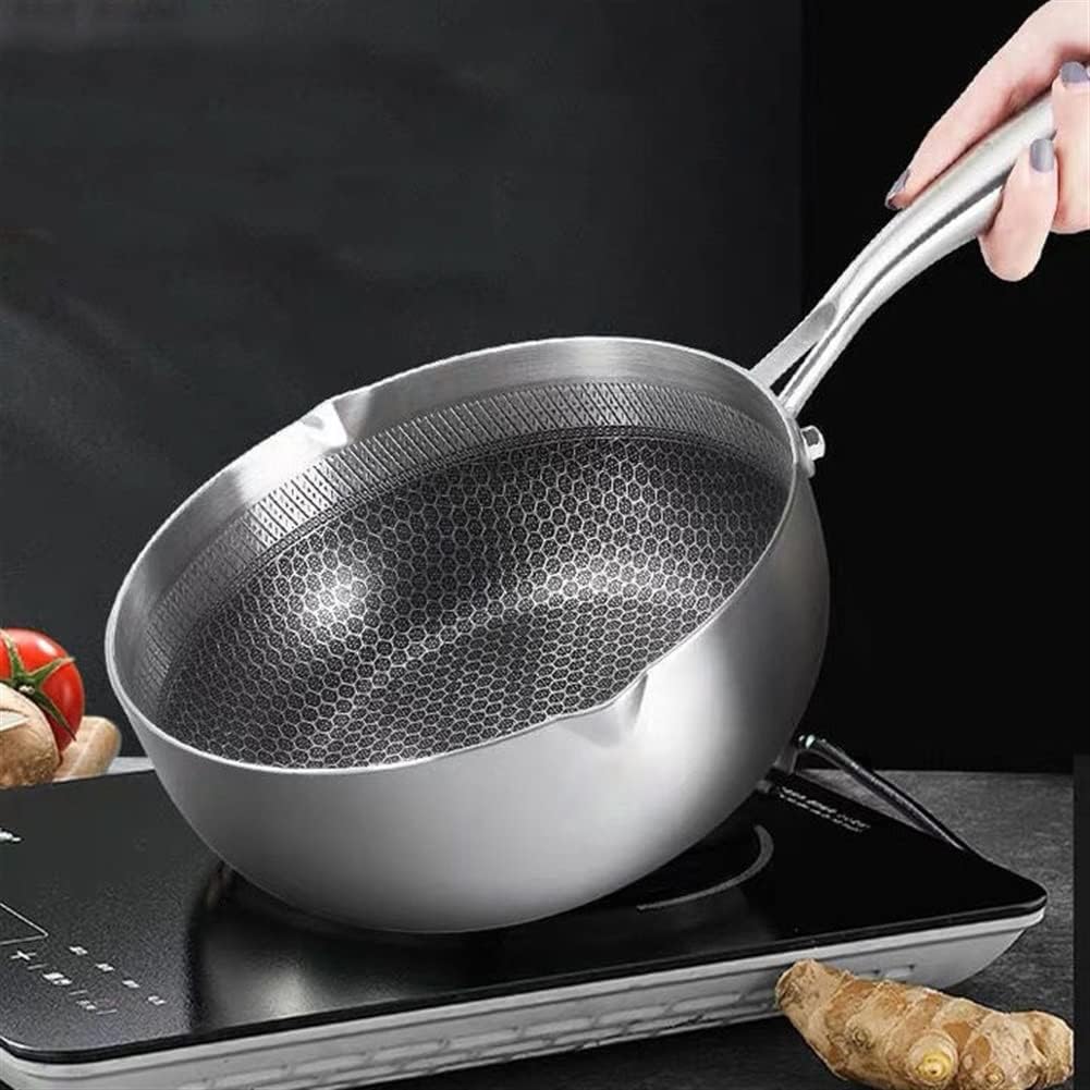Single Sided Honeycomb Laser Coated Soup Pot With Lid