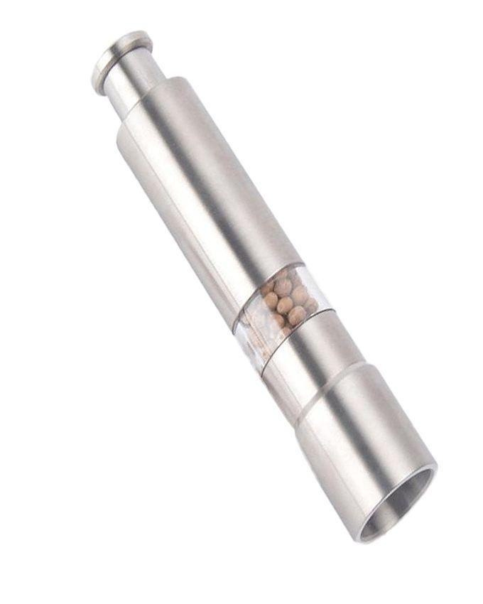 Stainless Steel Salt and Pepper Mill Grinder (1 Piece) Manual Spice Handheld