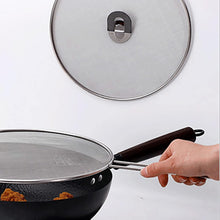 Fine Mesh Splatter Screen with Fold-Flat Knob – 29cm Stainless Steel Oil Splash Guard