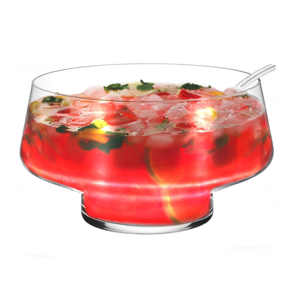 Unique Design Glass Punch Bowl