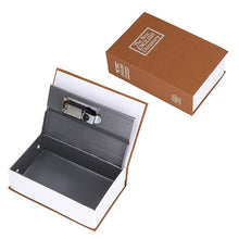 Dictionary Book Safe Storage Cash Money Jewelry Box Security Key Lock