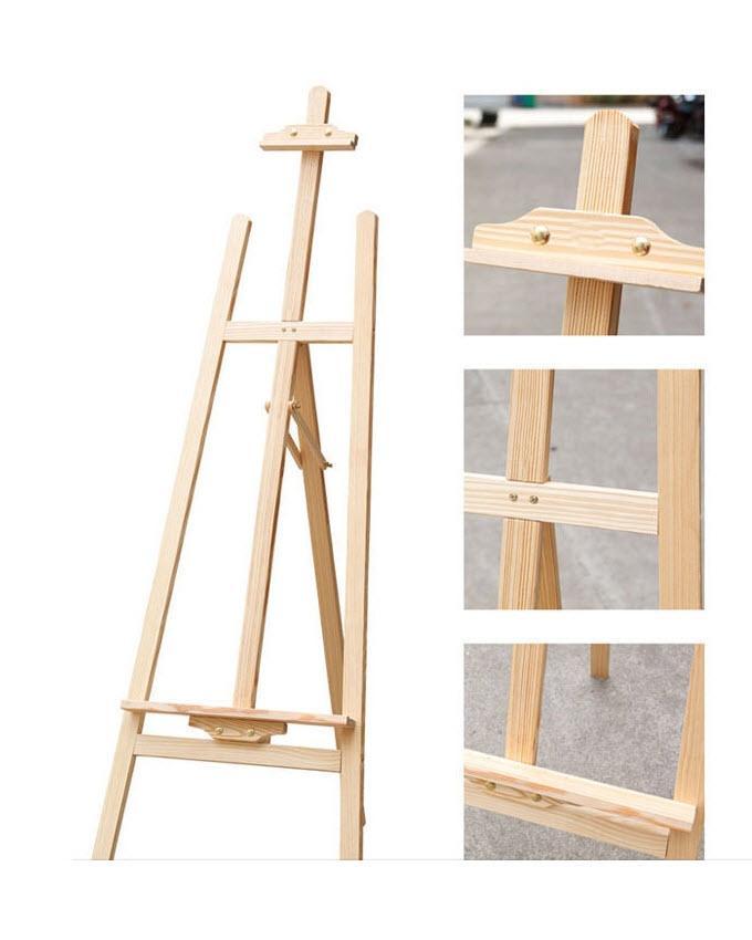 Studio Easel - Natural Wood