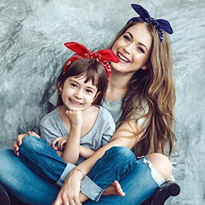 Paisley Hair Bandana Headband for Women