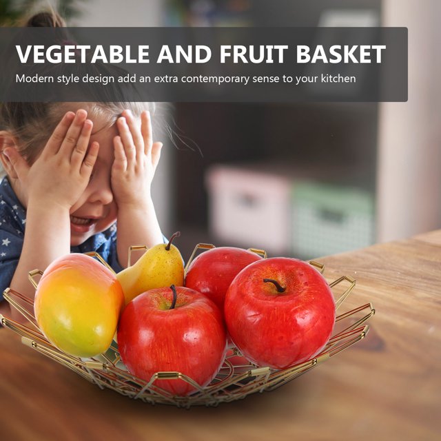 Multipurpose Magical Folding Wire Basket