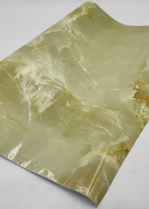 Self Adhesive Marble Design Furniture Stickers PVC Wallpaper Cabinets Gloss Film