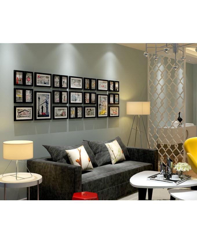 Set of 28 - Photo Frames Collage Wall Hanging Wall Decor Set