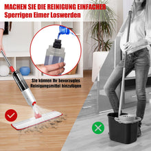 360° Rotating Microfiber Spray Mop with Refillable Bottle – No Bucket Needed