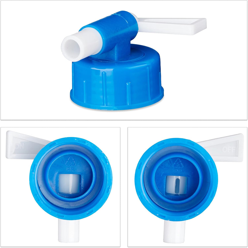 Portable 13L Flat Folding Bucket with Tap & Handle