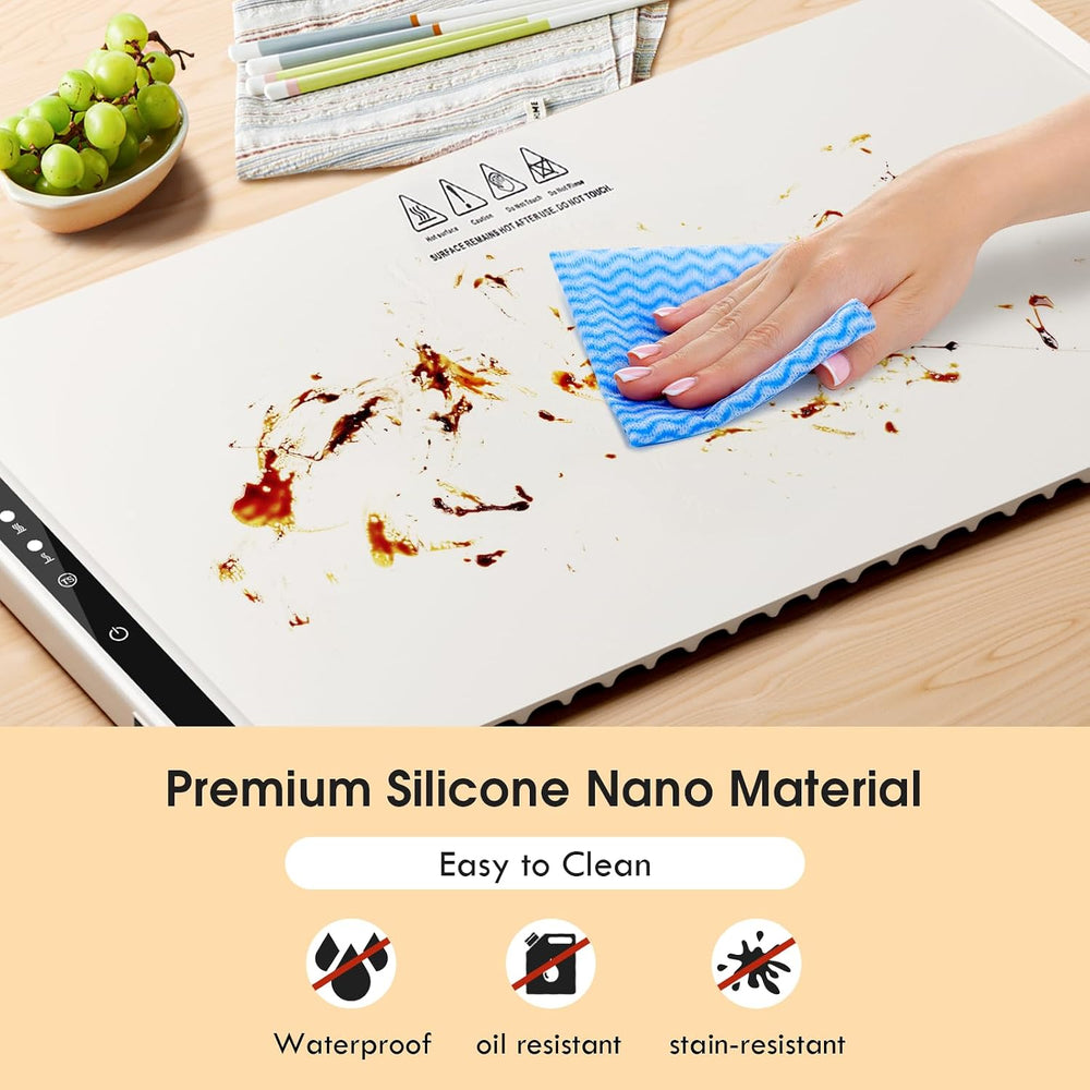 Electric Warming Tray – Full Surface Food Warmer Mat (Random Color)